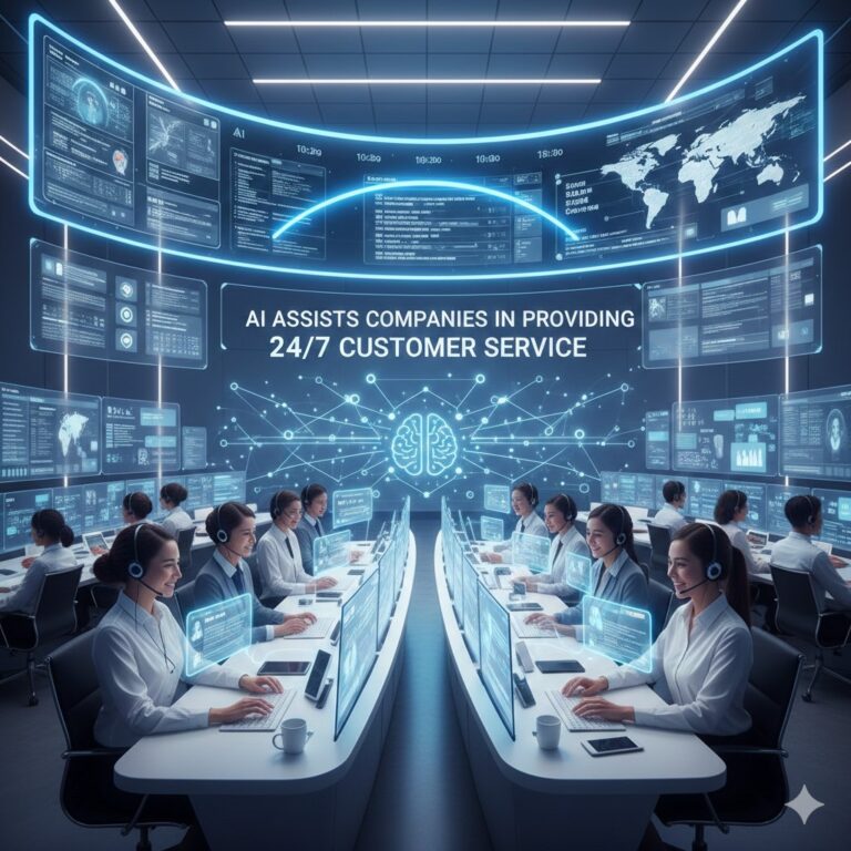 AI Aids Companies in Providing Round-the-Clock Customer Service