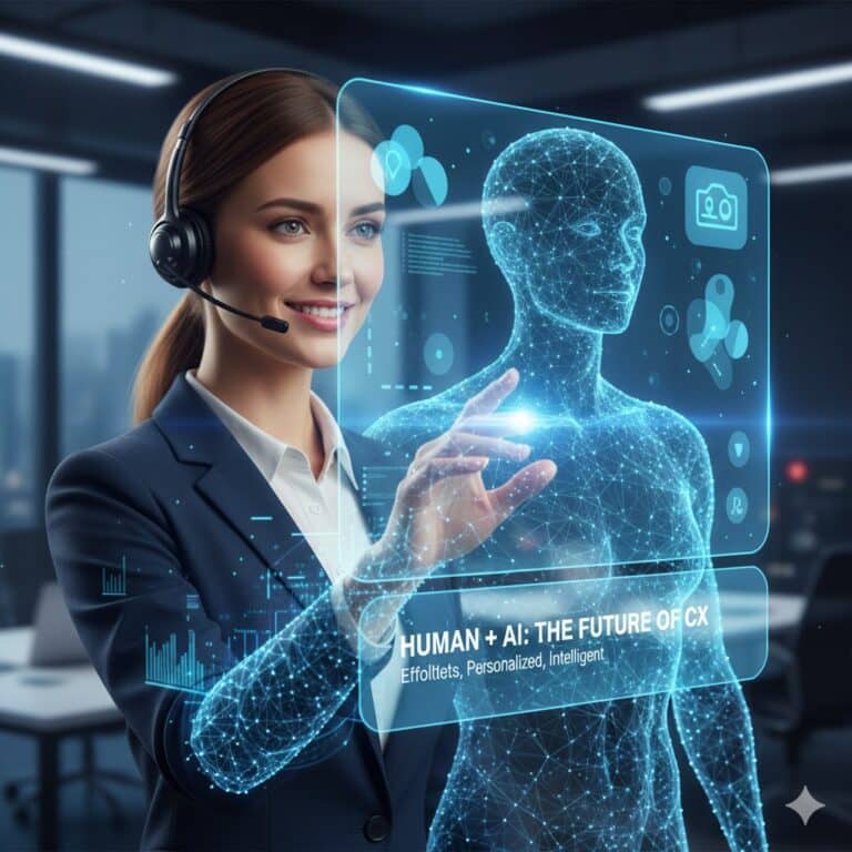 Human plus AI The Future of Customer Experience