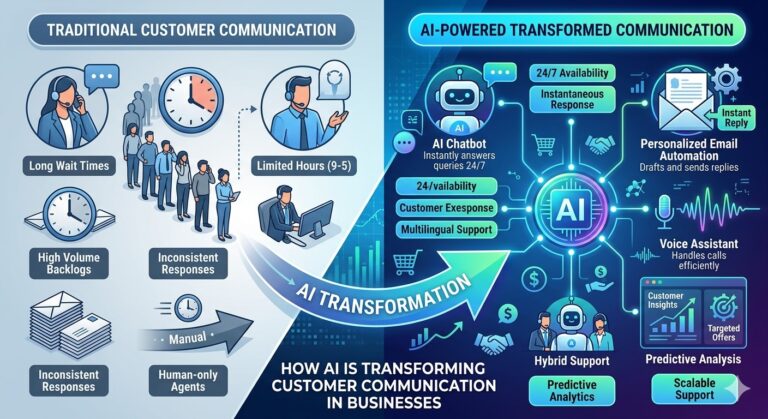 How AI Is Transforming Customer Communication in Businesses