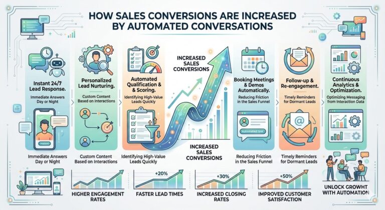 How Sales Conversions Are Increased by Automated Conversations