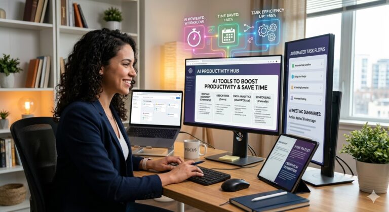 AI Tools to Boost Productivity and Save Time