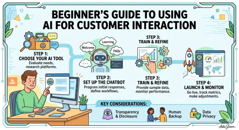 Beginner’s Guide to Using AI for Customer Interaction