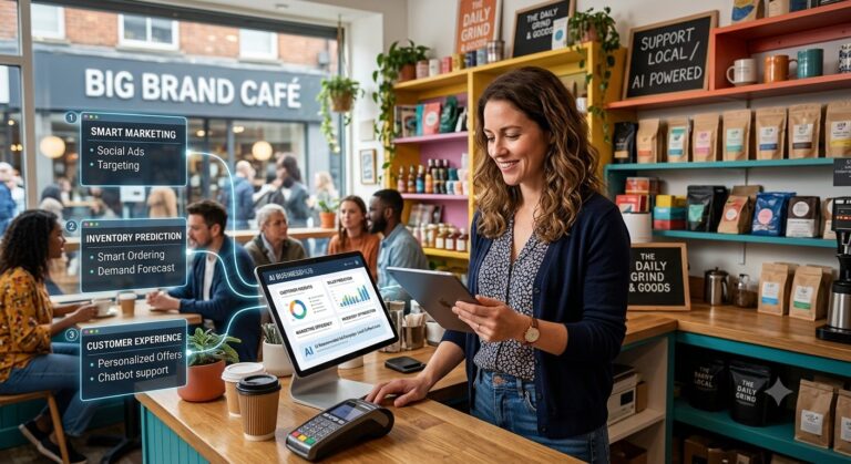 How AI Helps Small Businesses Compete With Larger Brands