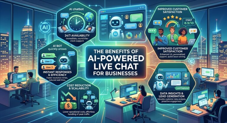 AI-Powered Live Chat for Businesses