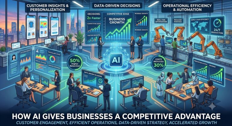 How AI Gives Businesses a Competitive Advantage