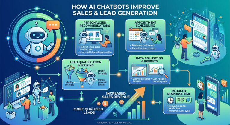 How AI Chatbots Improve Sales and Lead Generation