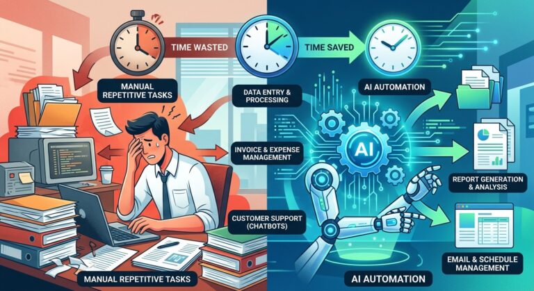How AI Saves Time on Repetitive Business Tasks